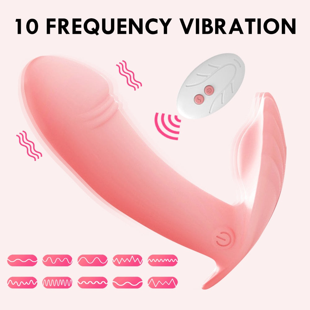 Wearable Dildo with G Spot and Clitoris Stimulator