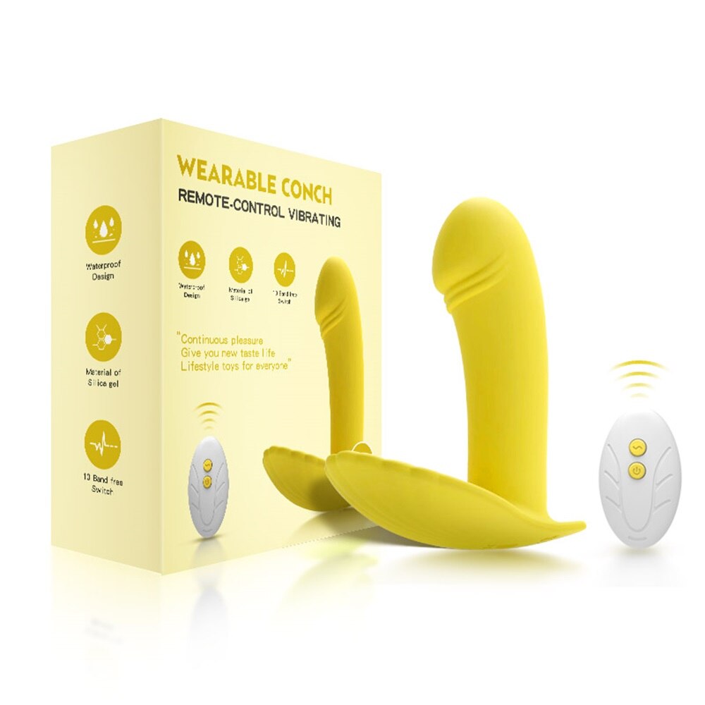 Wearable Dildo with G Spot and Clitoris Stimulator