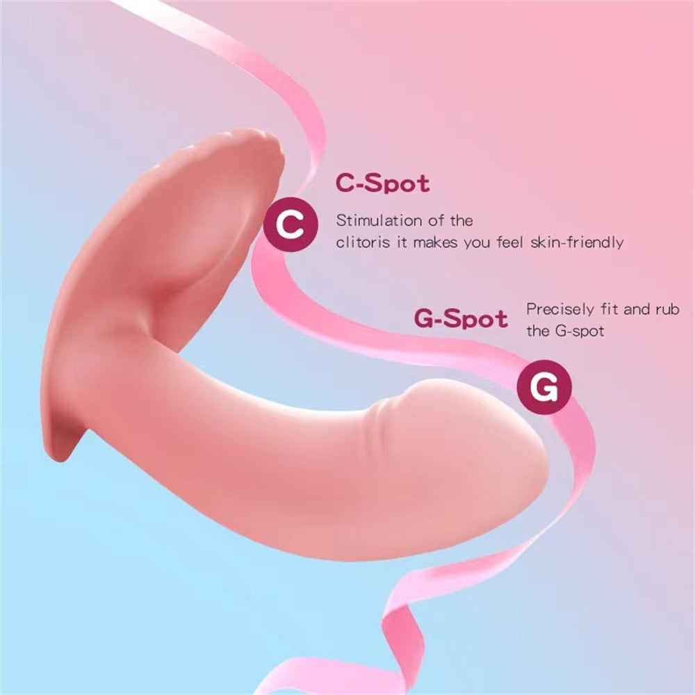 Wearable Dildo with G Spot and Clitoris Stimulator